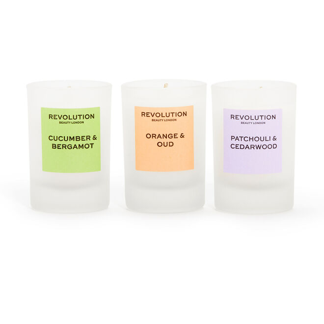 Revolution Home Floral Mini Candle Gift Set