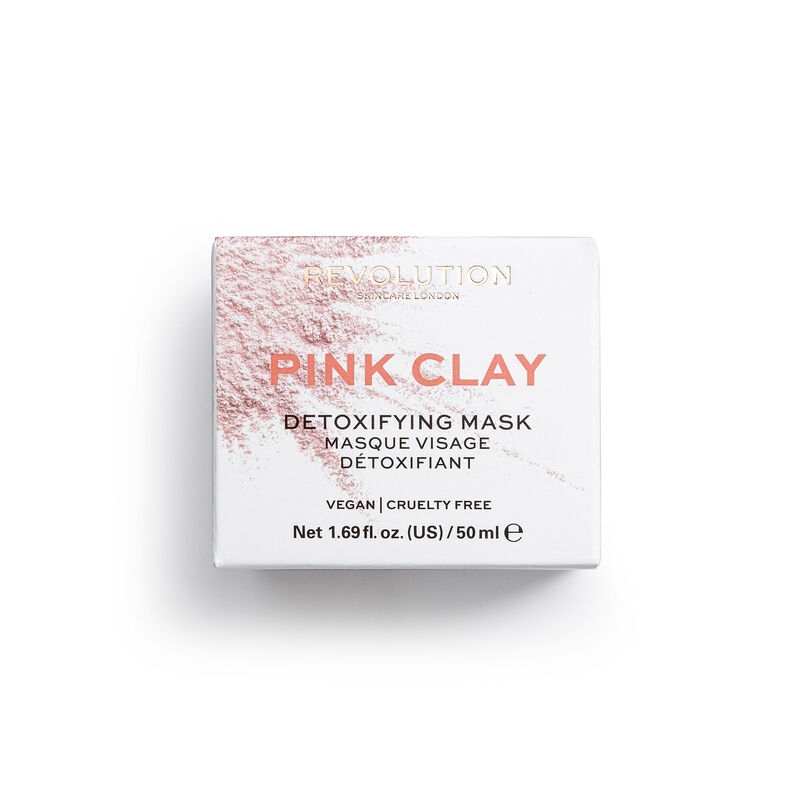 Revolution Skincare Pink Clay Detoxifying Face Mask Revolution Beauty