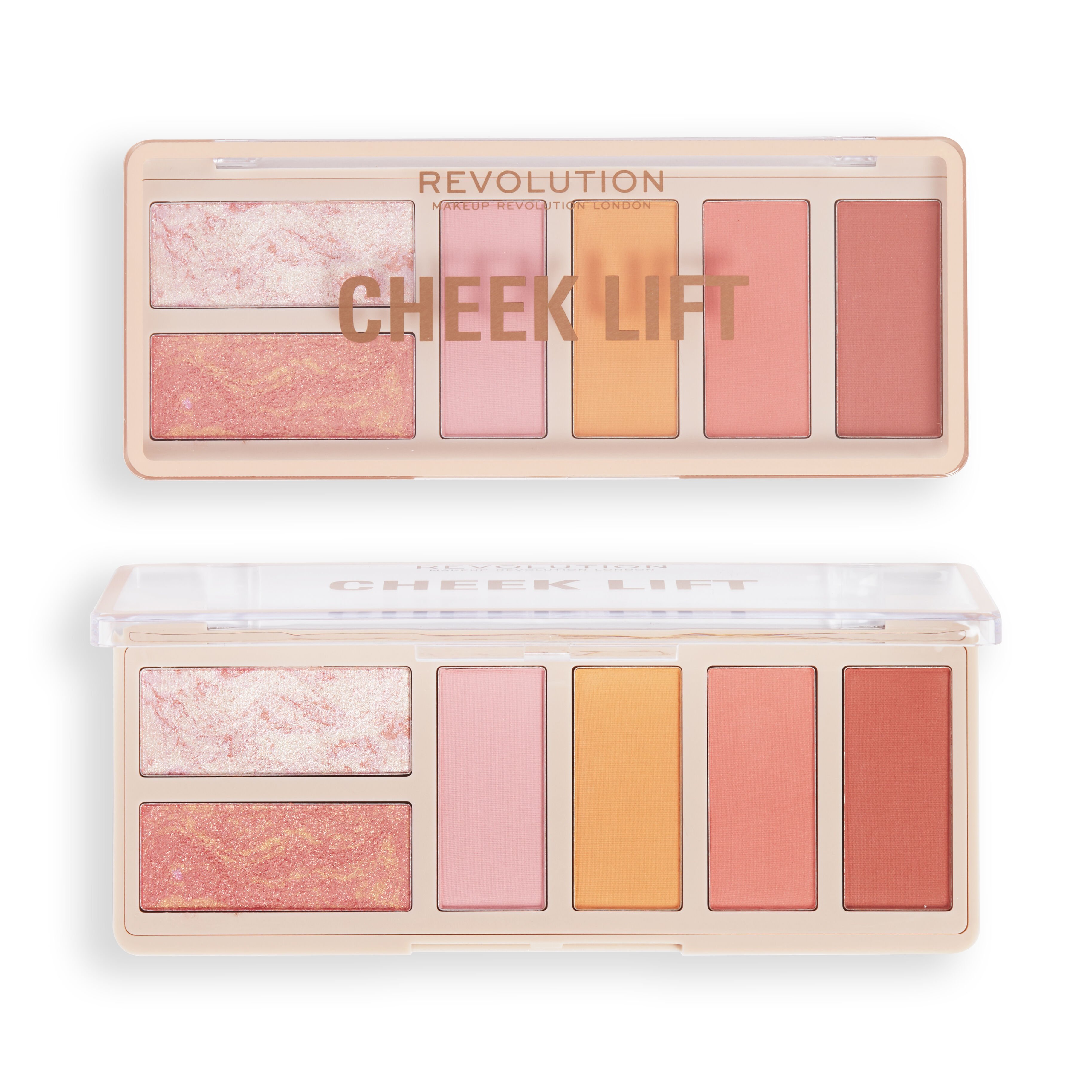 Makeup Revolution Cheek Lift Palette Pink Energy