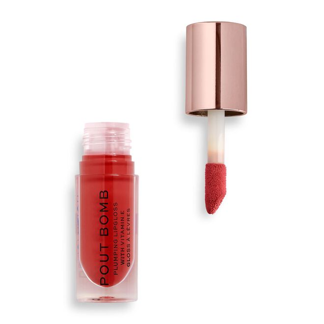 Revolution Pout Bomb Plumping Gloss Juicy Red