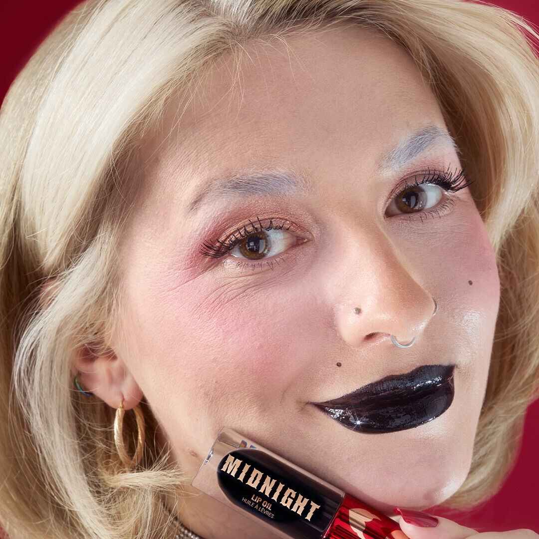 Revolution Truly Sinful Midnight Black Lip Glaze Oil