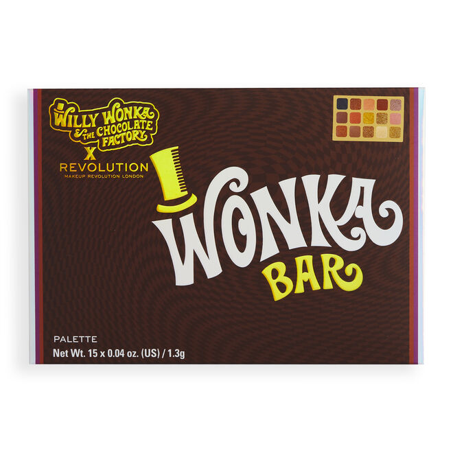 Willy Wonka & The Chocolate Factory x Revolution Golden Ticket Palette