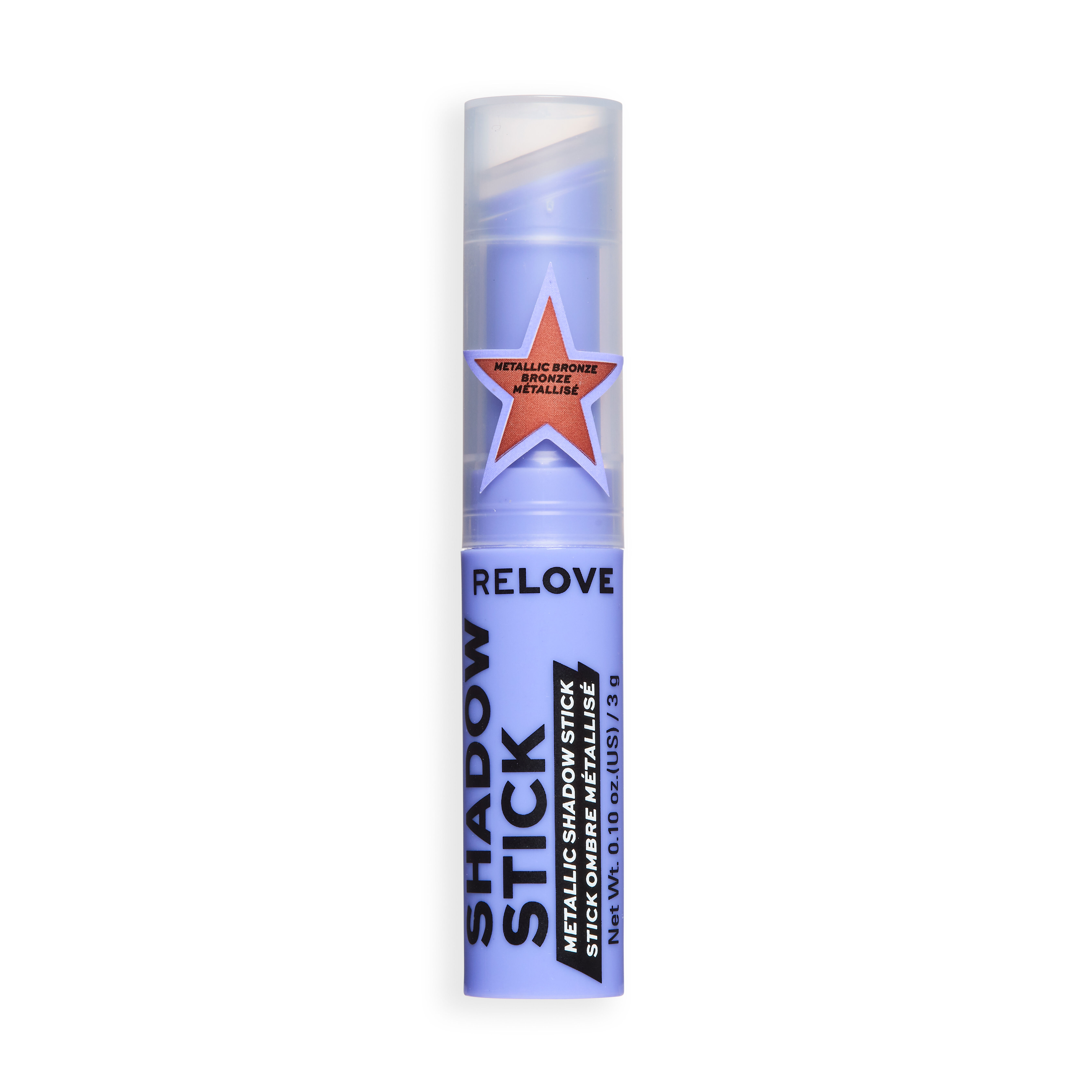 Relove Shadow Stick Metallic Eyeshadow Stick Metallic Bronze