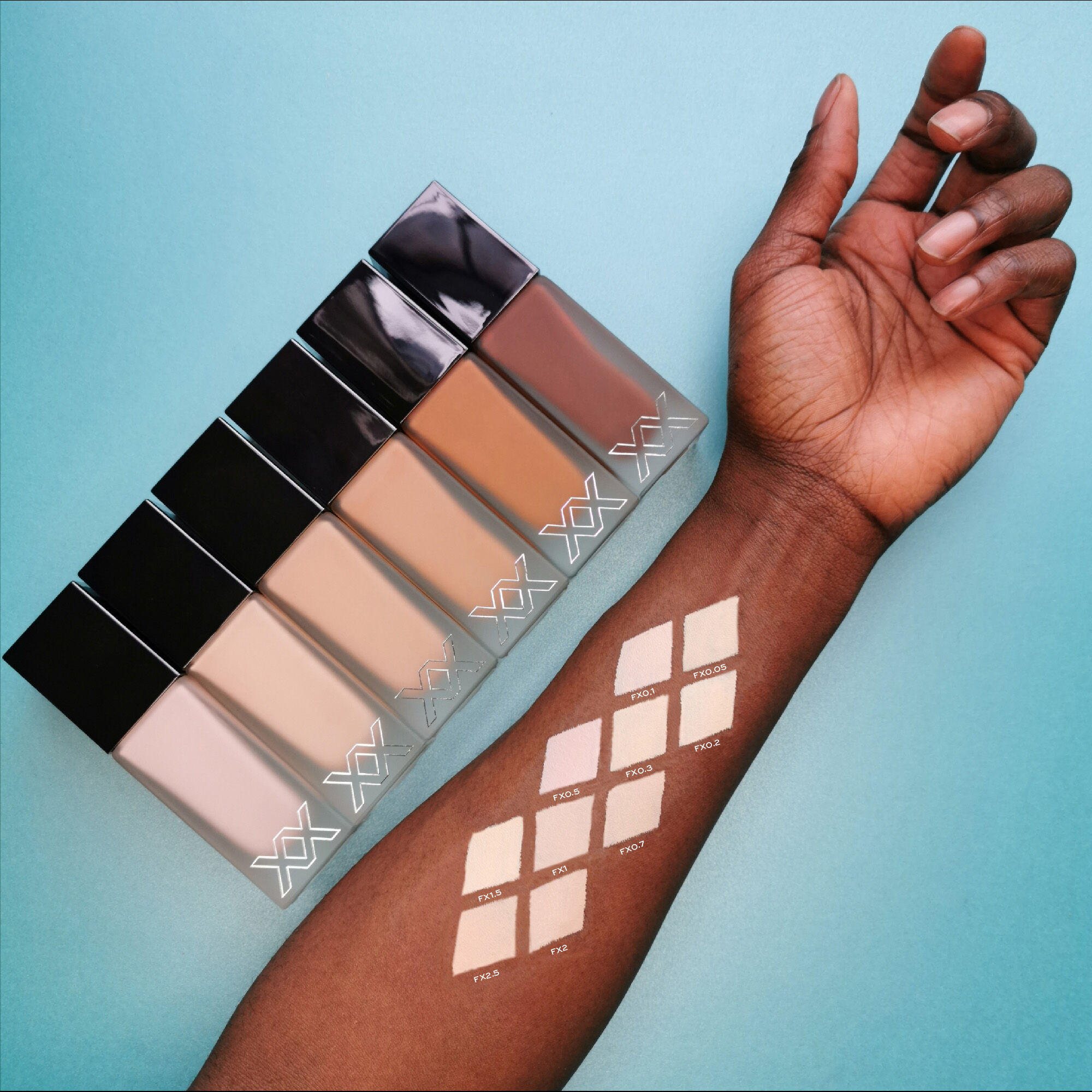 XX Revolution Liquid Skin FauXXdation Double FiXX Foundation