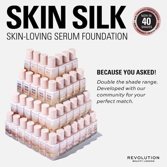 Makeup Revolution Skin Silk Serum Foundation