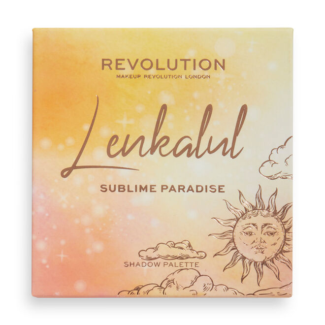 Makeup Revolution x Lenkalul Sublime Paradise Eyeshadow Palette