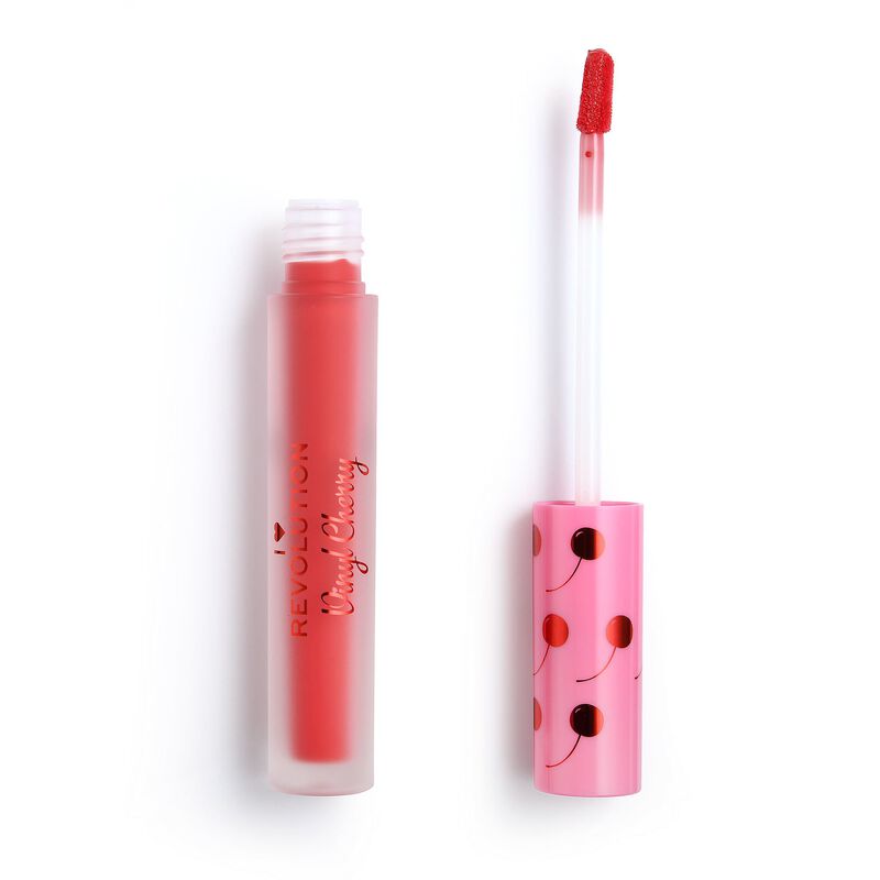 Vinyl Cherry Liquid Lipstick Cherry Bomb Revolution Beauty Official Site