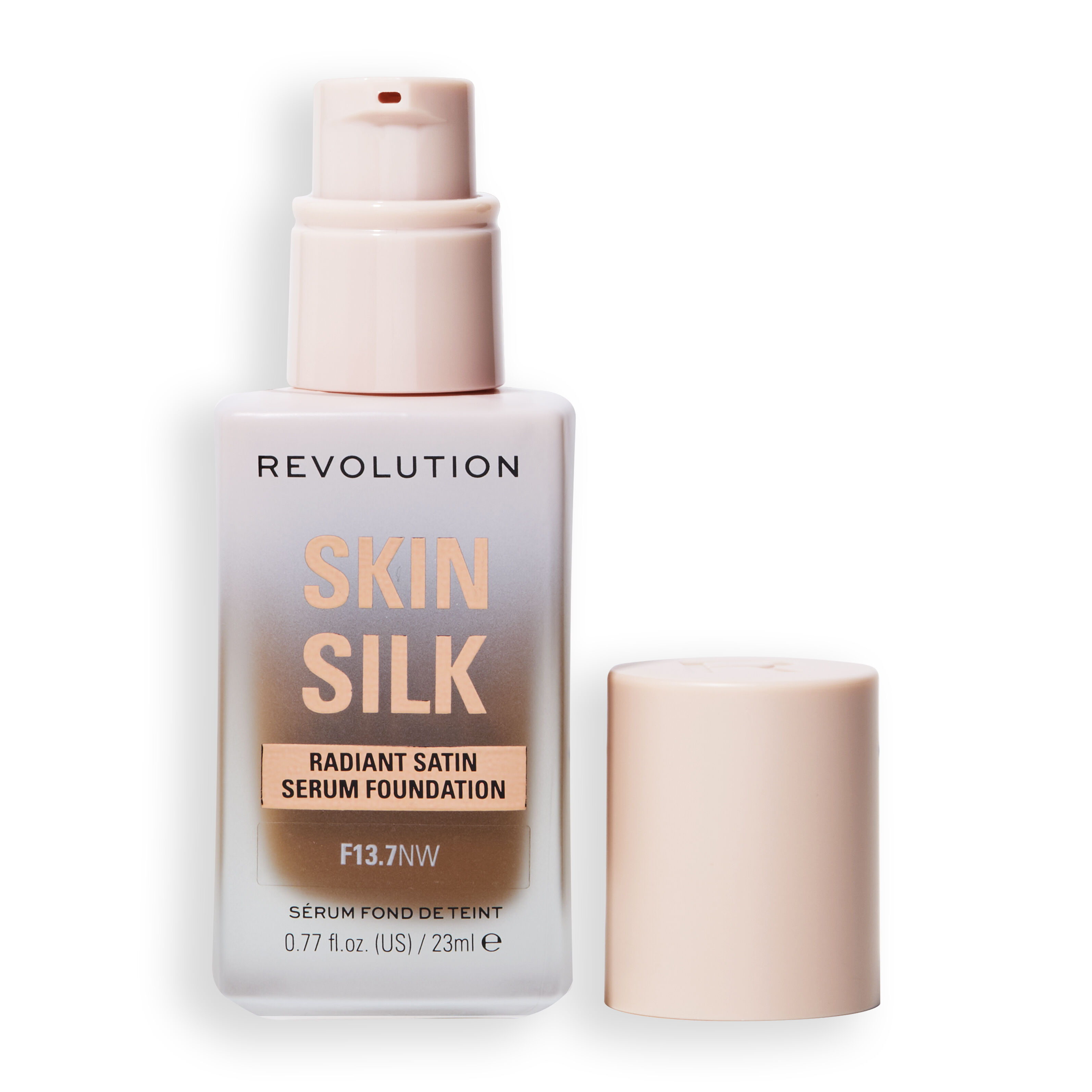 Revolution Skin Silk Radiant Satin Serum Foundation F13.7NW
