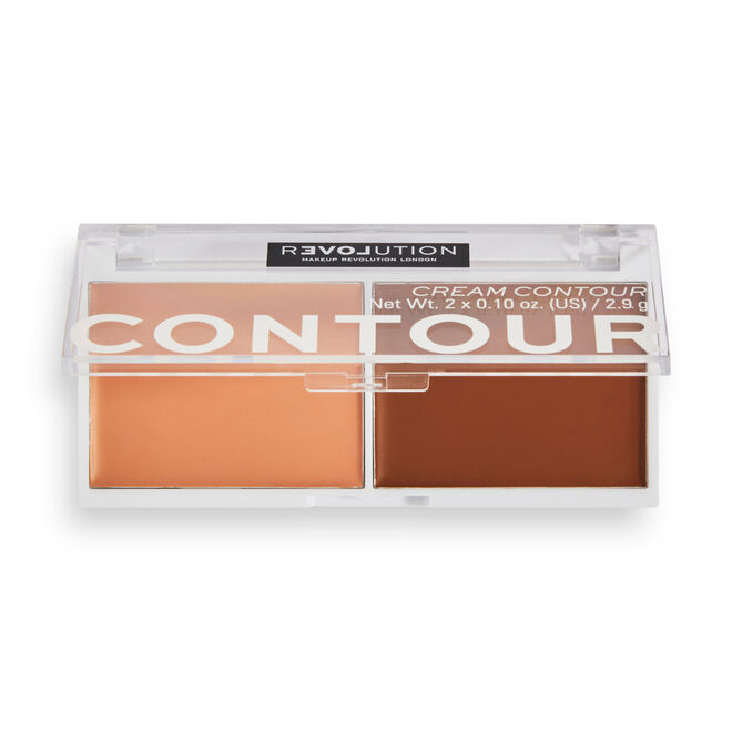 Relove by Revolution Cream Contour Duo Medium Revolution Beauty