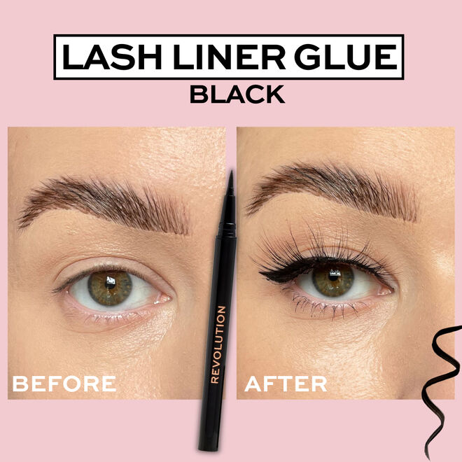 Makeup Revolution False Lash Liner Glue Black
