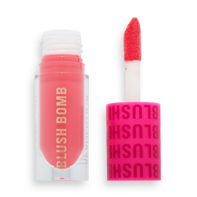 Makeup Revolution Blush Bomb Cream Blusher Savage Coral