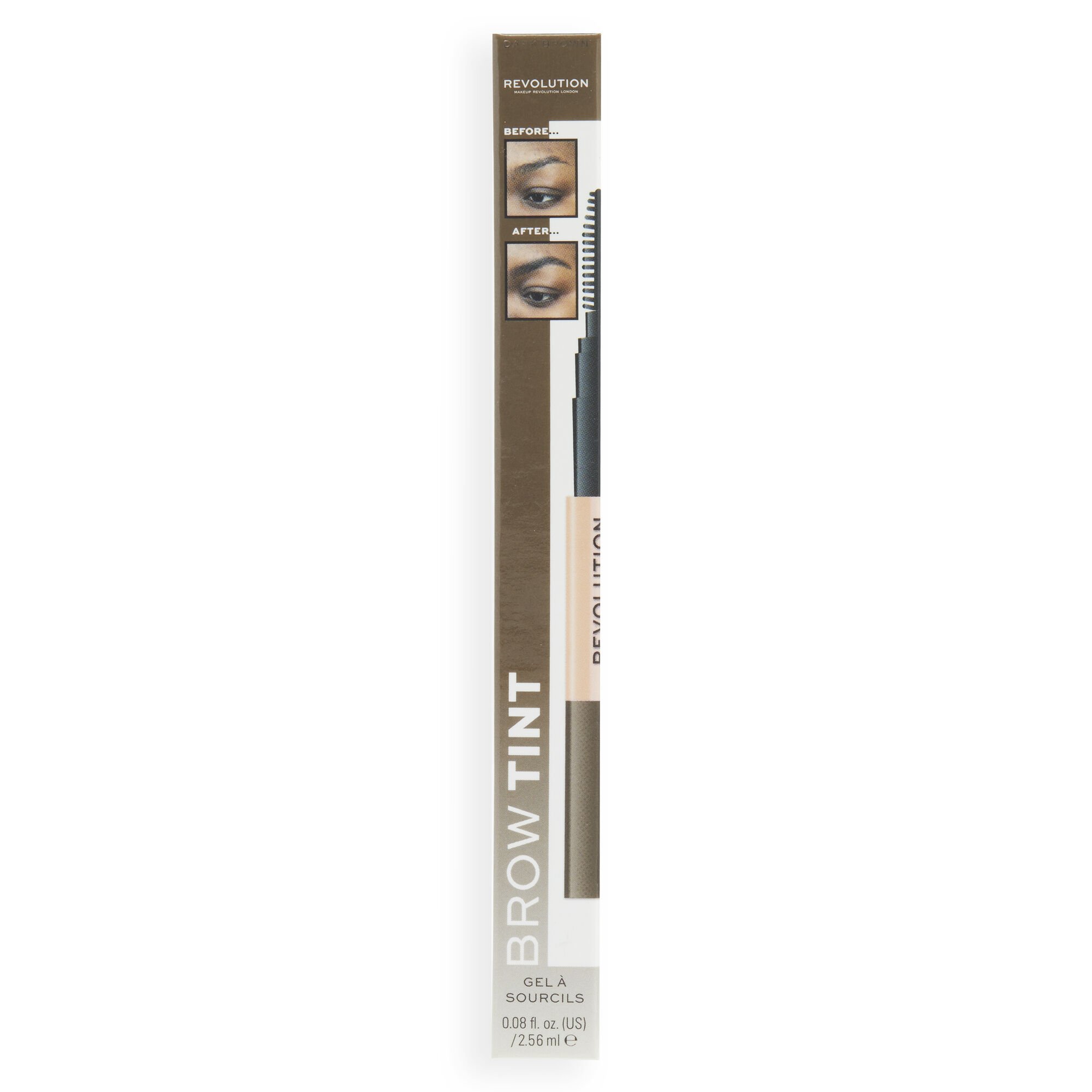 Makeup Revolution Colour Adapt Brow Tint Dark Brown