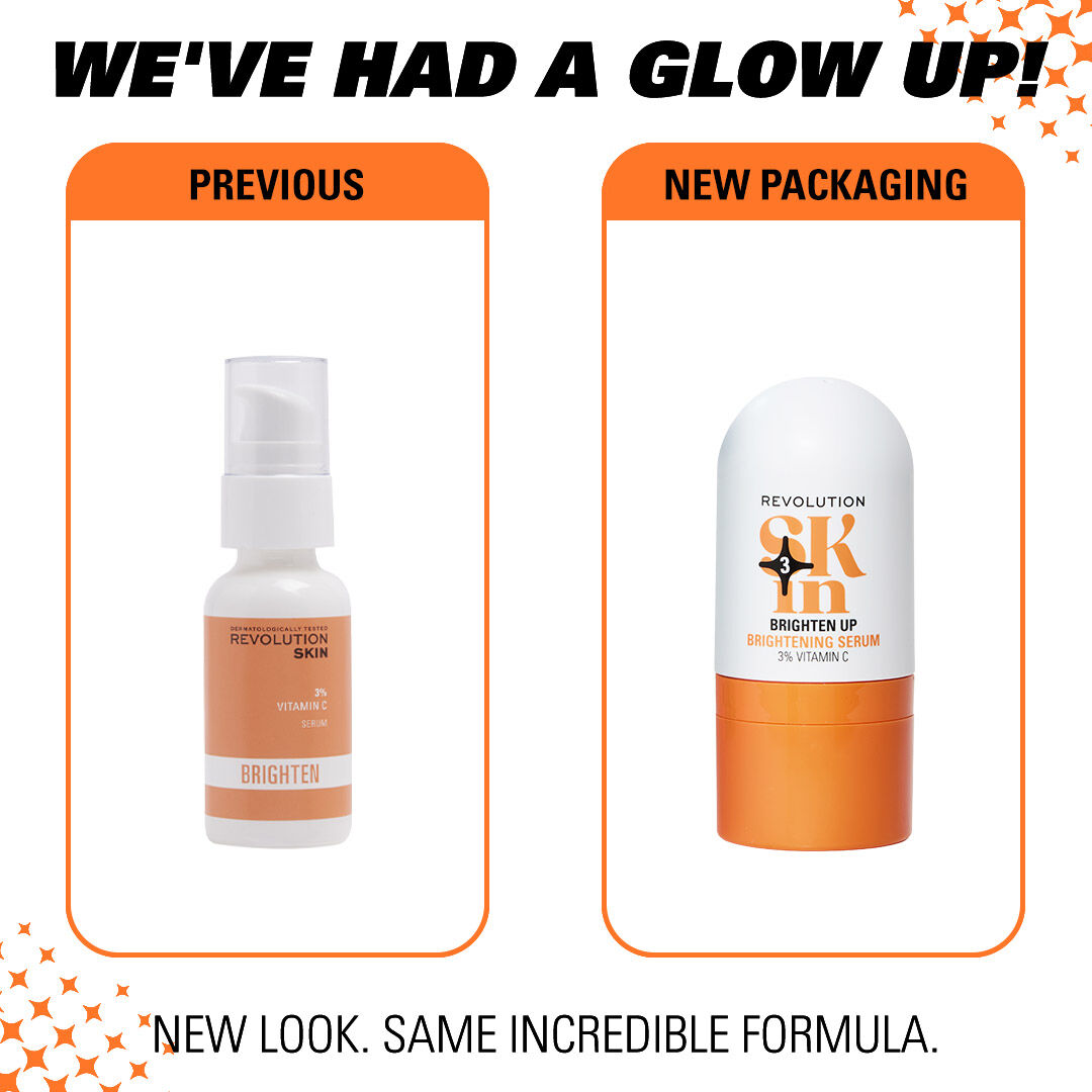 Revolution Skin Brighten Up 3% Vitamin C Brightening Serum