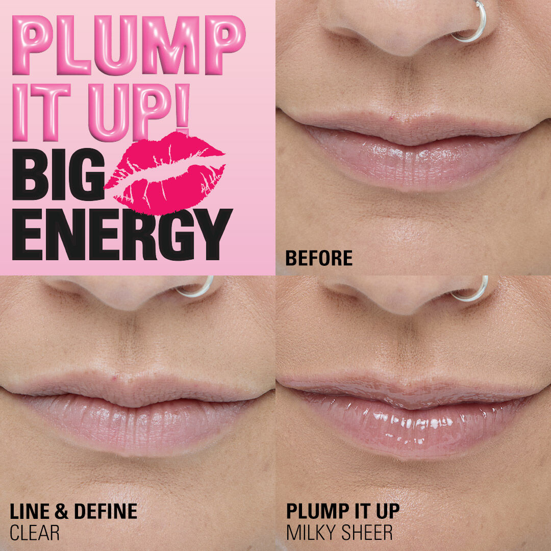 Revolution Pout Bomb Plumping Lip Liner Glaze Clear