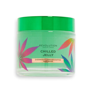 Revolution Skincare Good Vibes Chilled Jelly Cannabis Sativa Overnight Mask