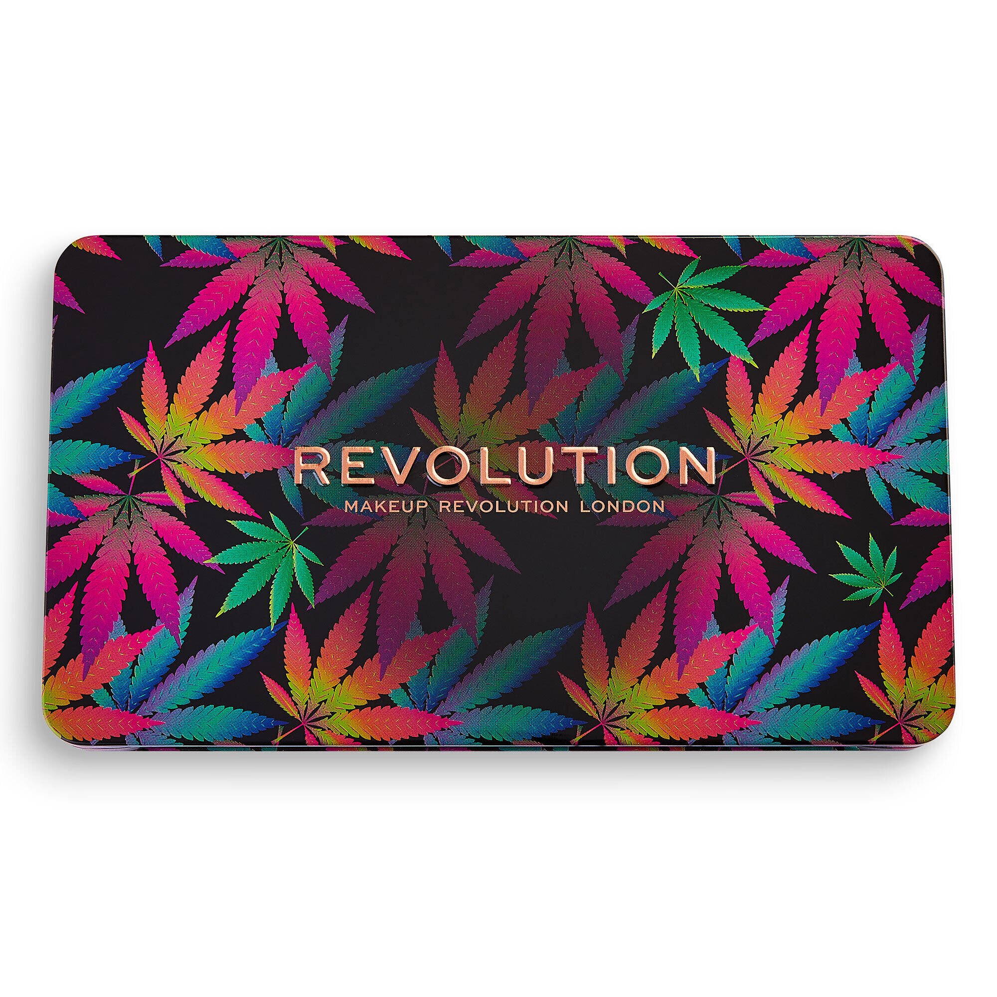 Makeup Revolution Forever Flawless Chilled with cannabis sativa Eyeshadow Palette