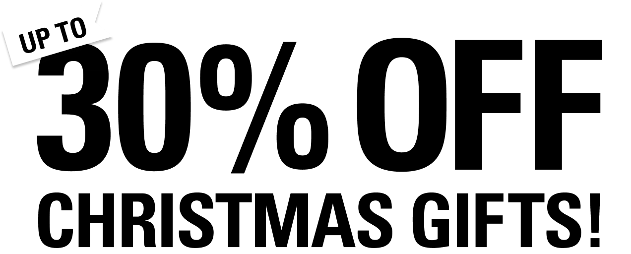 Up To 30% off Christmas Gifts