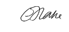 cfo signature