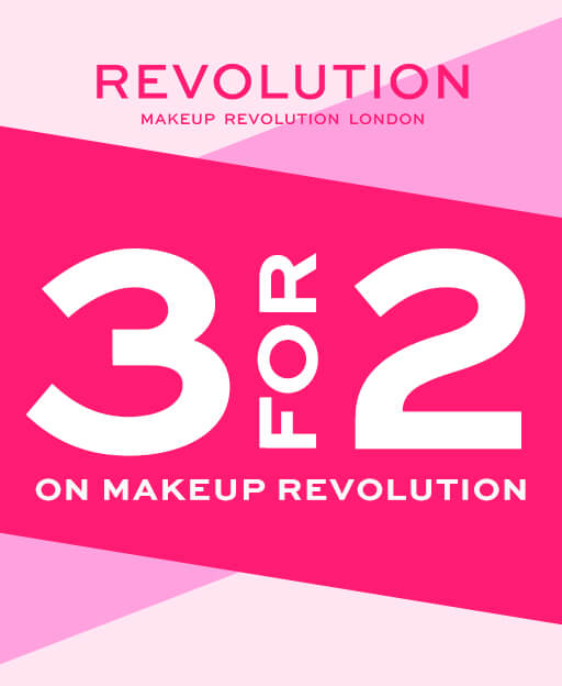 makeup revolution 3 for 2