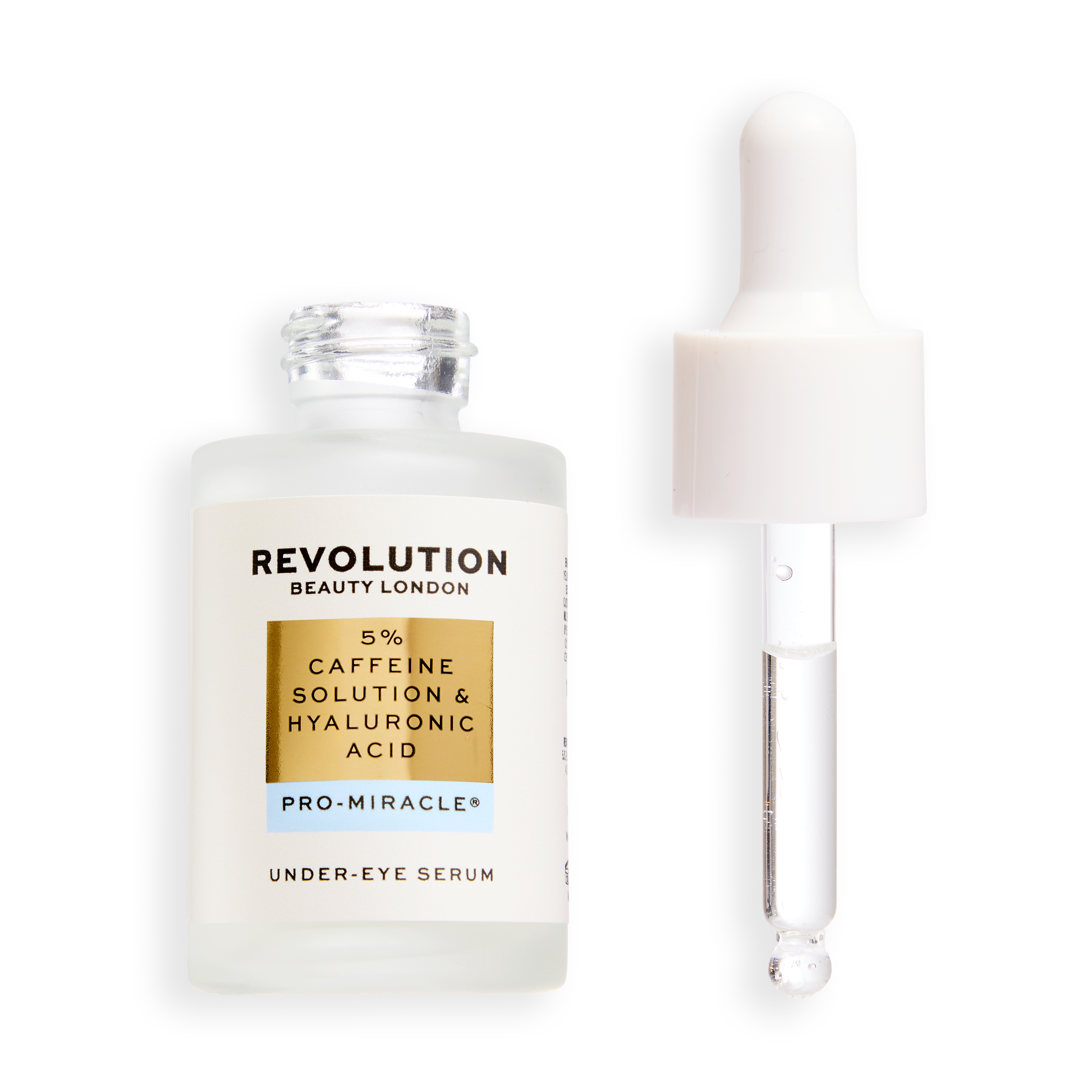 Revolution Pro Miracle 5% Caffeine Solution & Hyaluronic Acid Under Eye Serum