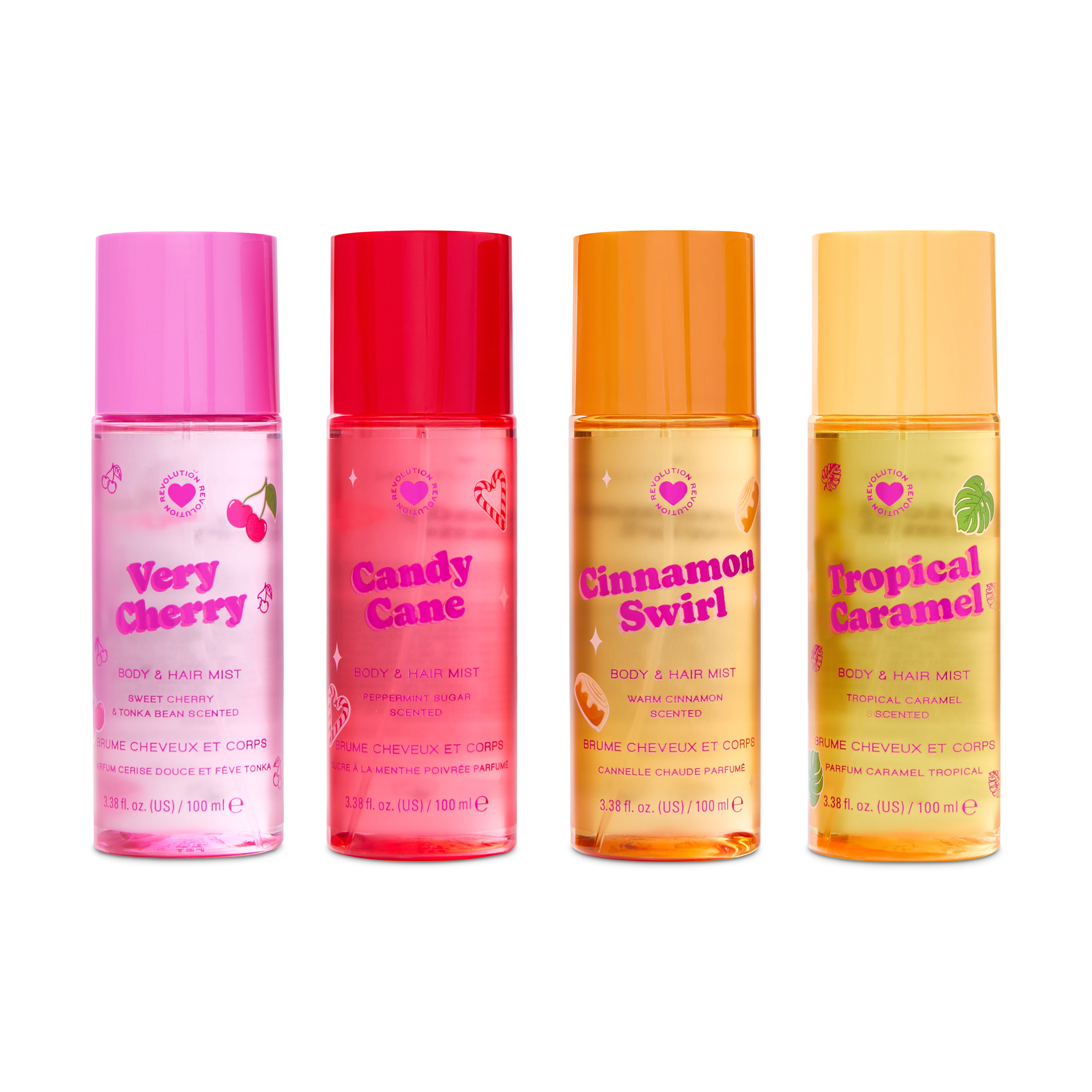 I Heart Revolution Misting You Mini Body Mist Set