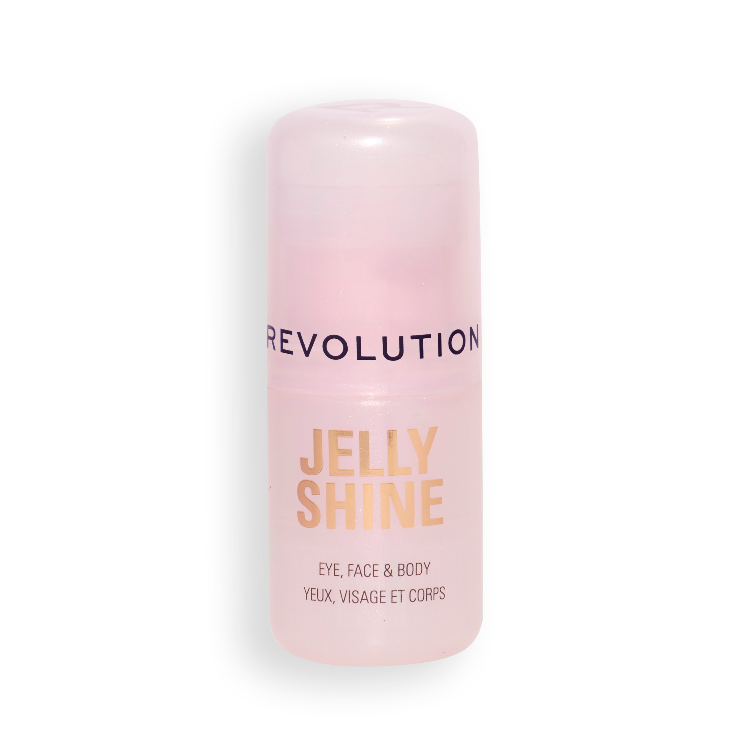 Revolution Jelly Shine Eye, Face & Body Highlight Stick Ethereal Pink