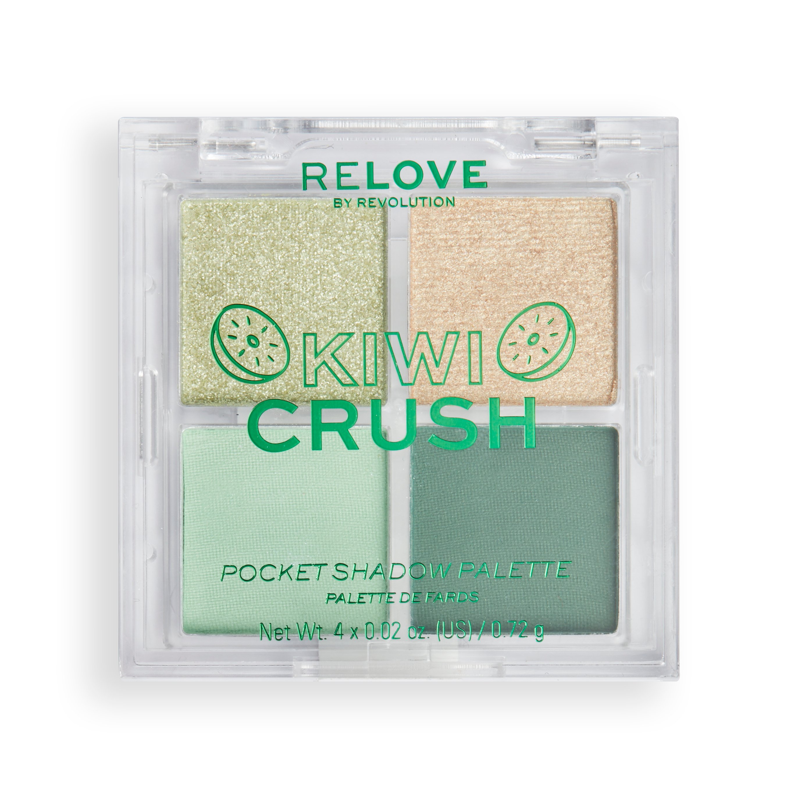 Relove Pocket Eyeshadow Palette Kiwi Crush