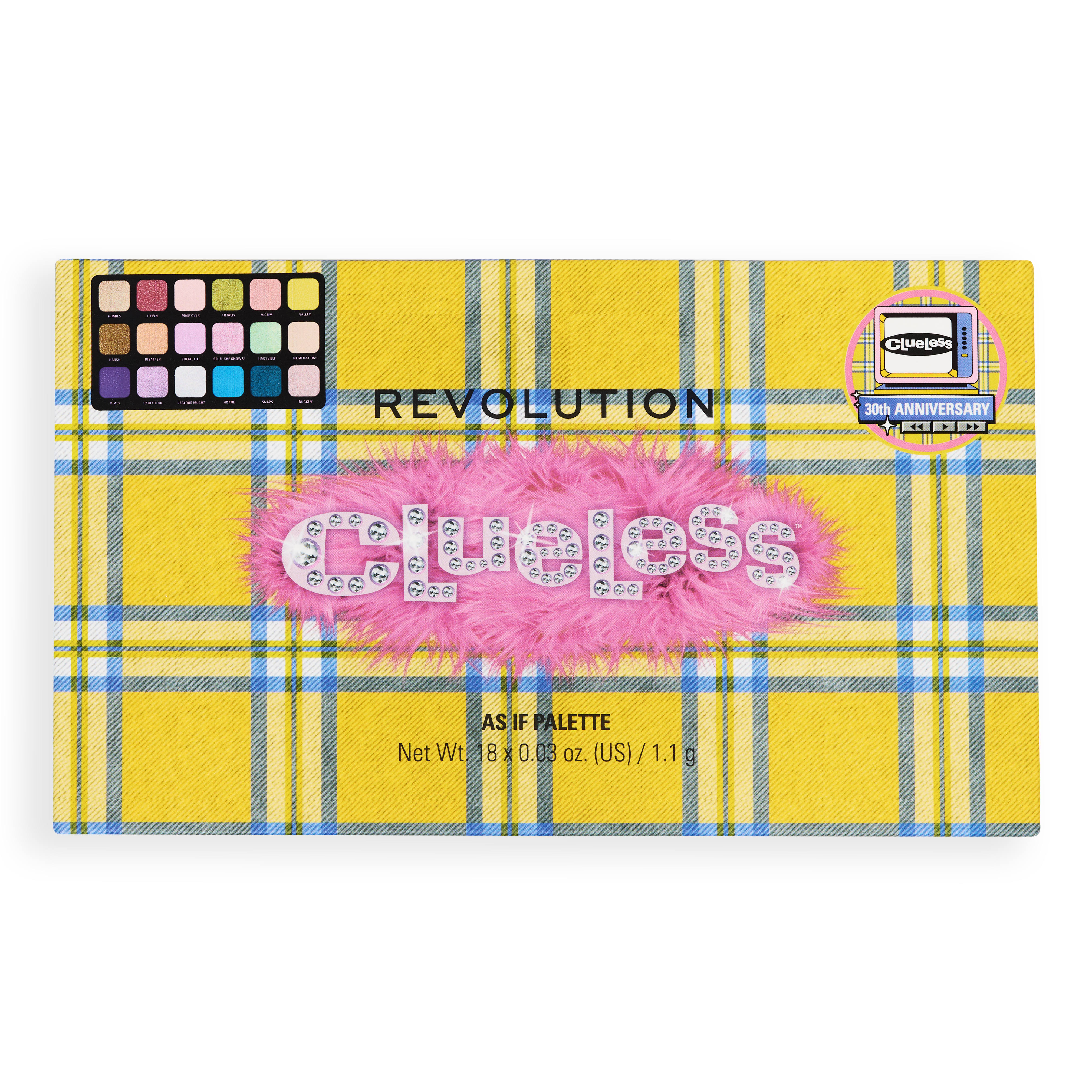 Revolution X Clueless Forever Flawless As If Fluffy Pink Palette