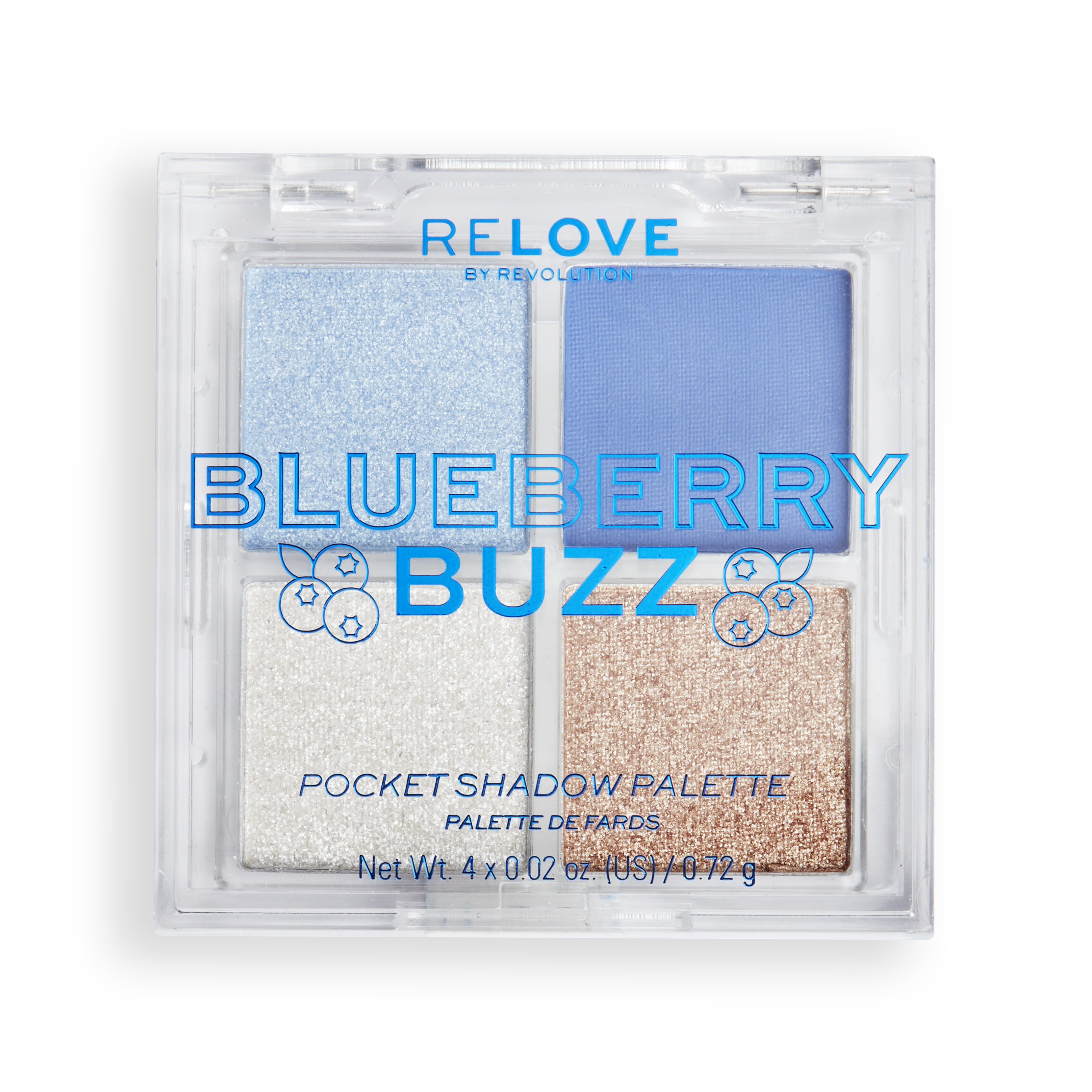 Relove Pocket Eyeshadow Palette Blueberry Buzz