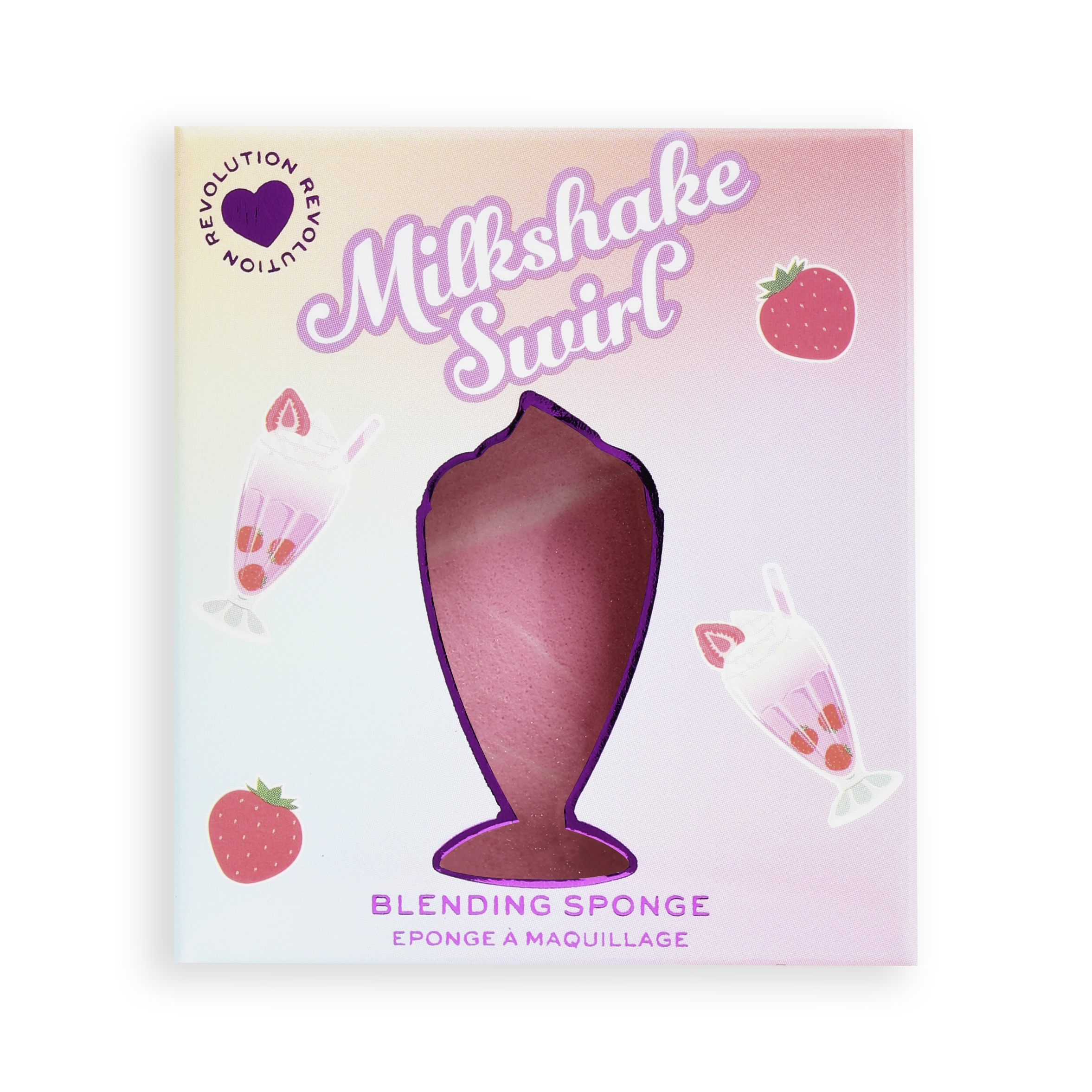 I Heart Revolution Strawberry Milkshake Swirl Beauty Blender