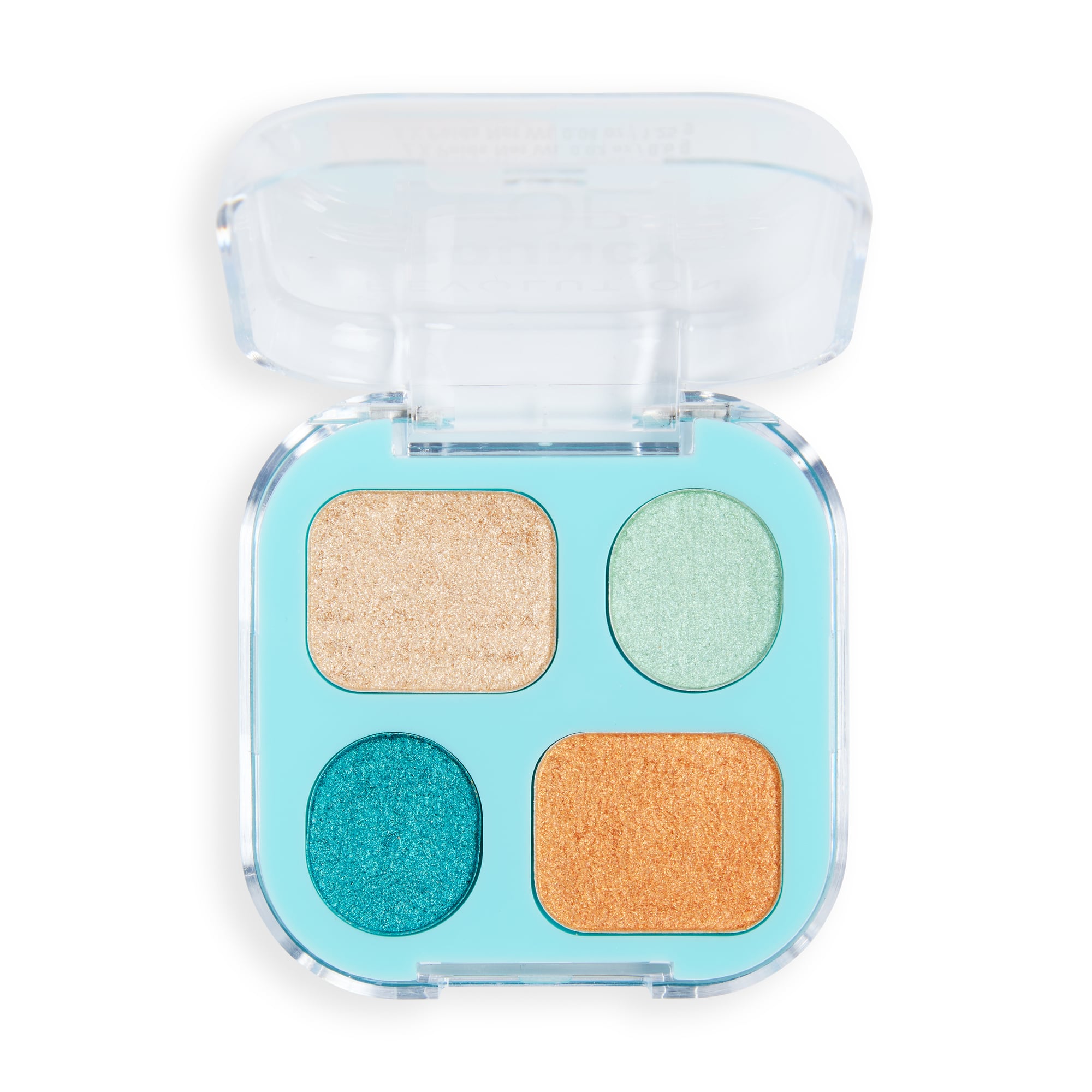 Revolution Poolside Bouncy Pop Shadow Palette Aqua