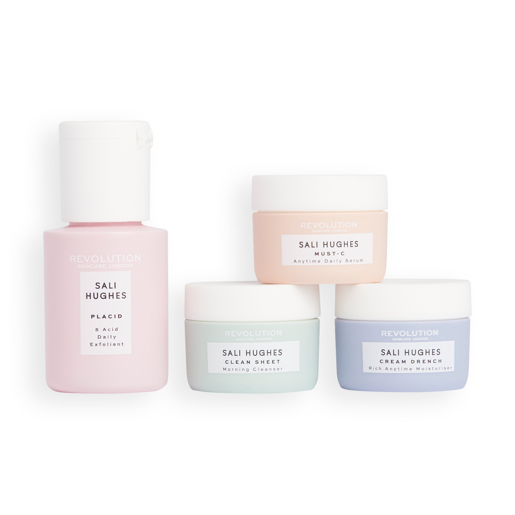 Revolution Skincare X Sali Hughes My Essentials Mini Set with Moisture Cream
