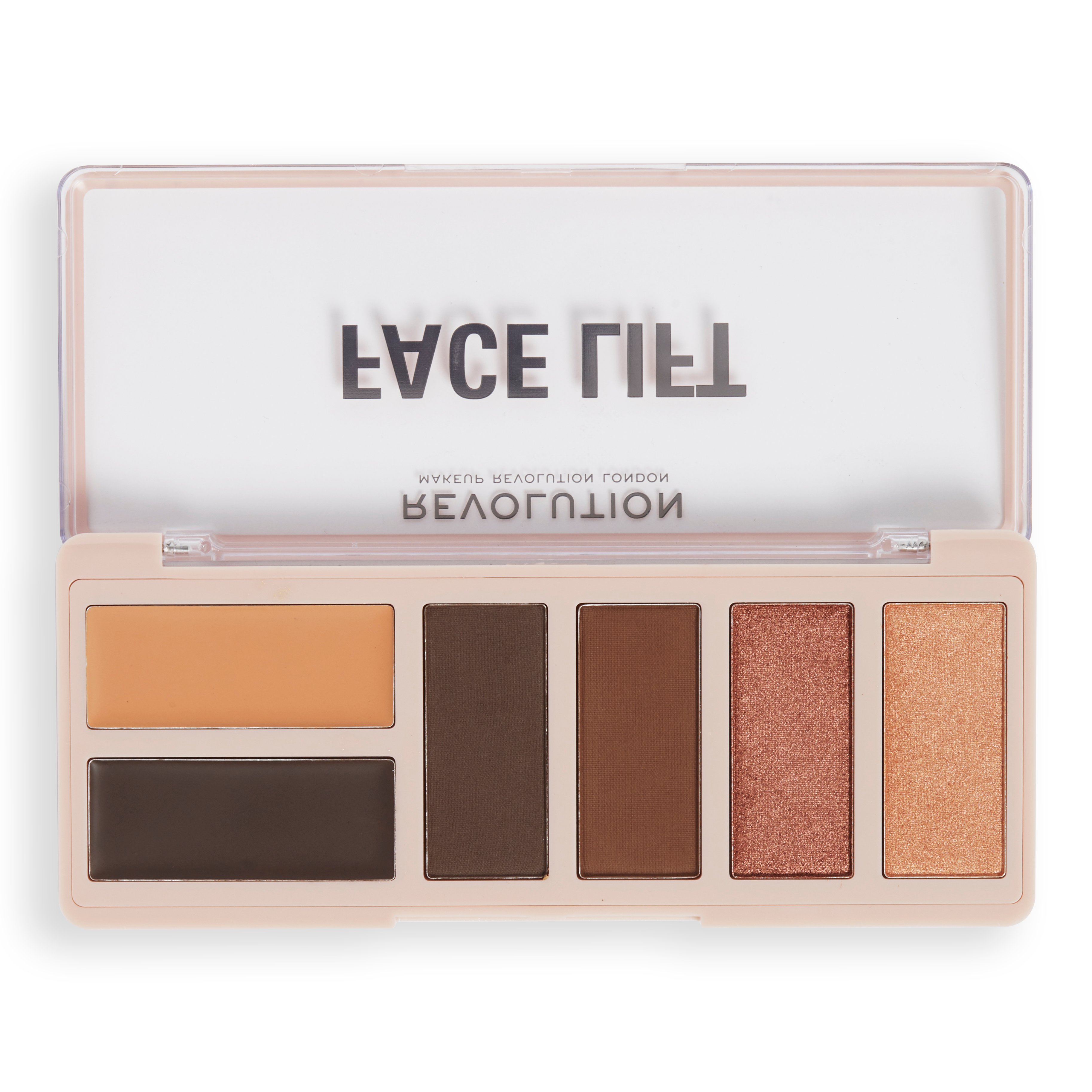 Makeup Revolution Face Lift Palette Tan to Deep