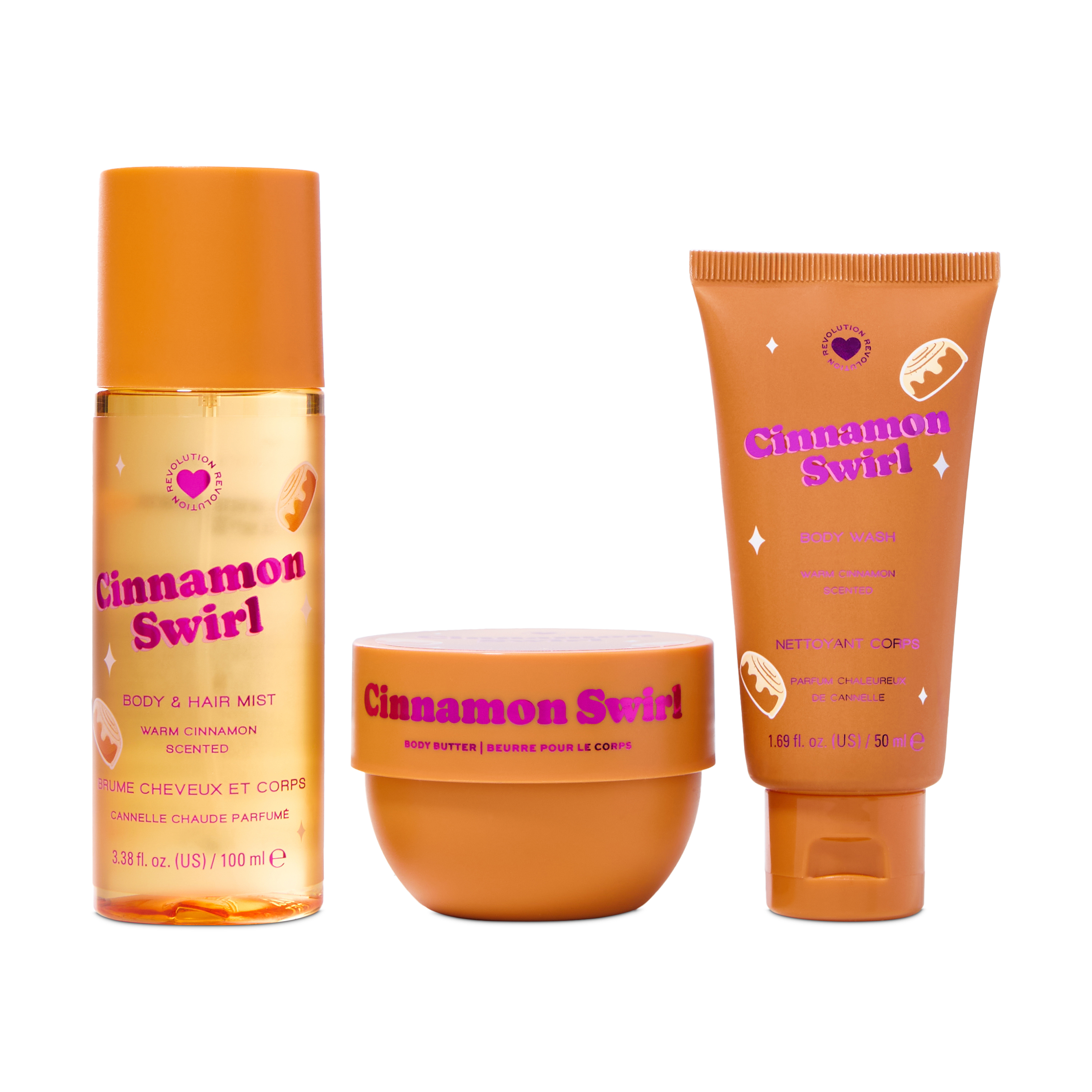 I Heart Revolution Cinnamon Swirl Gift Set